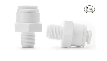 1/4" Quick Connect X 1/4" Npt Fittings For Reverse Osmosis Filter Systems 1