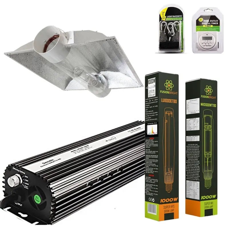 1000 Watt Cool Tube Hood Kit 1