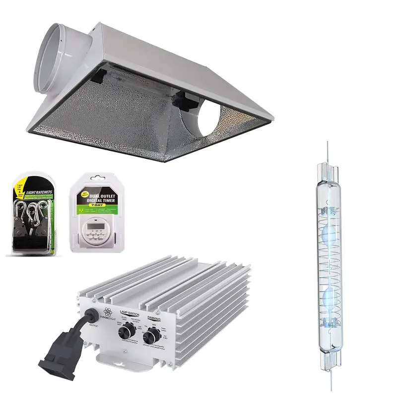 1000 Watt Square Wave Dimmable De Cmh Hood Kit 0-10 Controllable 1