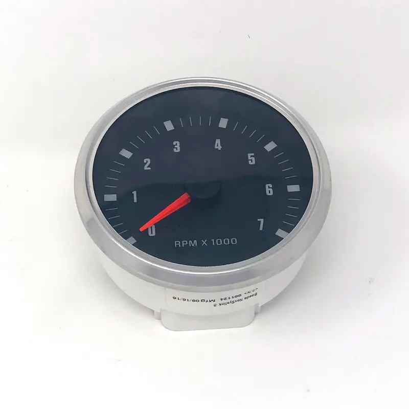 3" Tachometer Gauge - Black W/ Blue Light '17 1