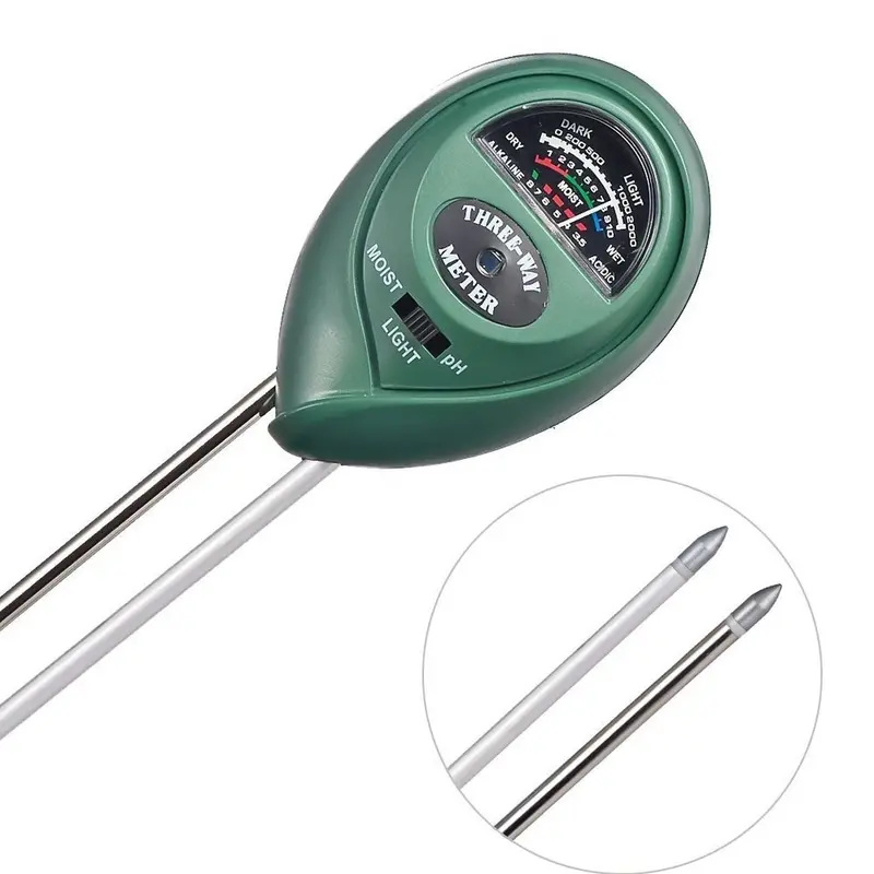 3 Way Moisture Light & Ph Meter 1
