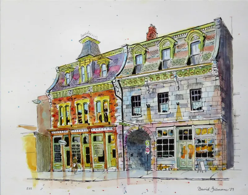 34-40 Clarence Street, Kingston - Original By David Gilmore - 533 1