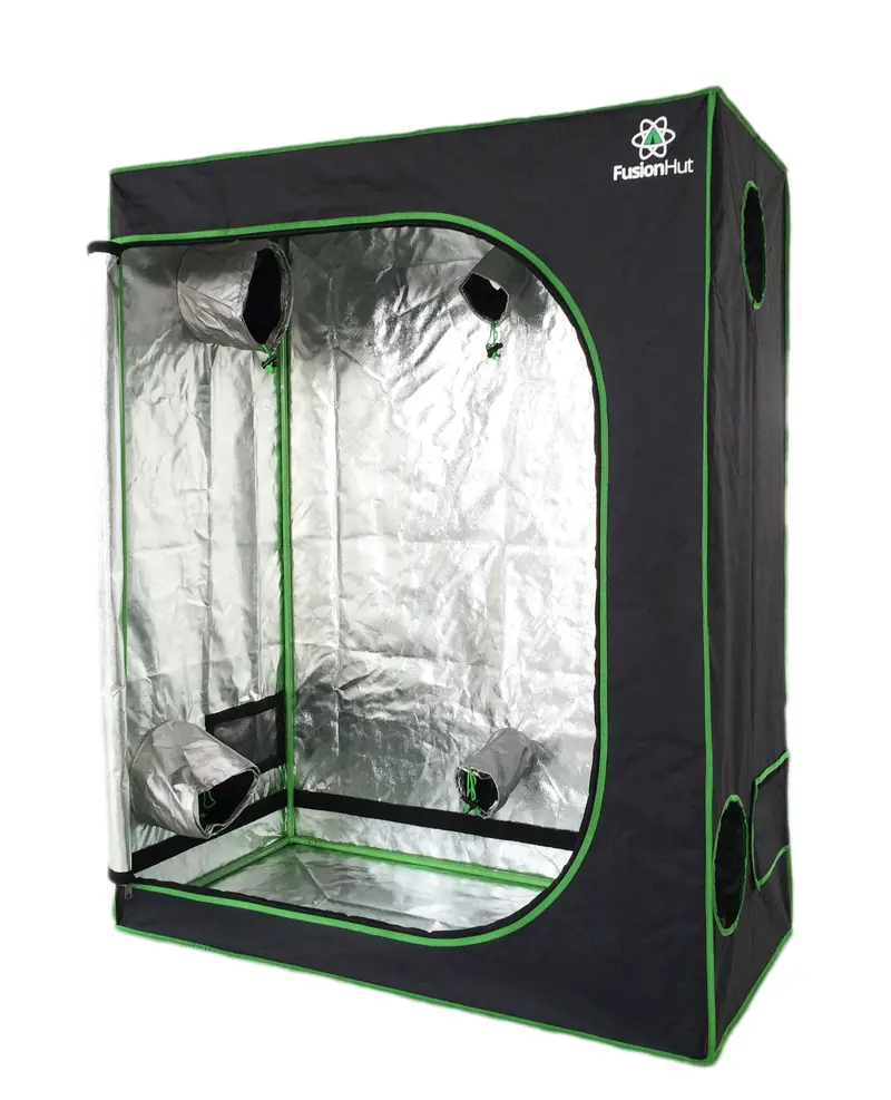 4' X 2' X 5' Fusion Hut 600D Low Profile Grow Tent 1