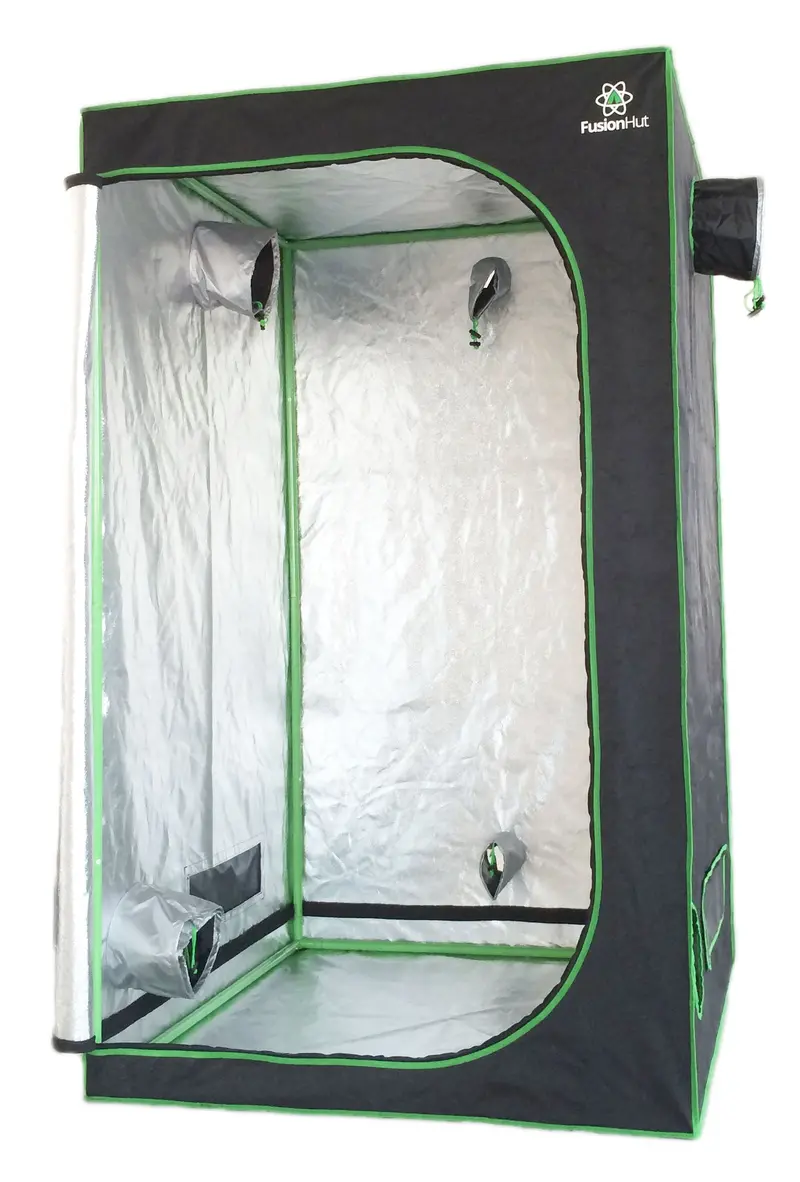 4' X 4' Fusion Hut 1680D 1 Inch Pole Grow Tent 1