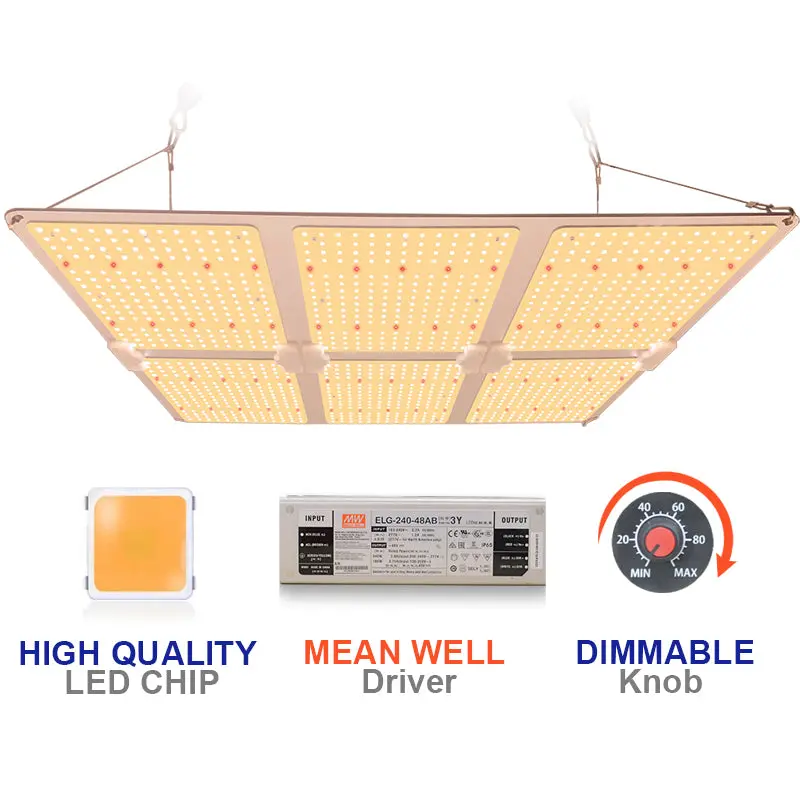 600 Watt Ip65 Ir730nm/660Nm Dimmable 2.9Umol/J Fb220 Fusion Board Led 1