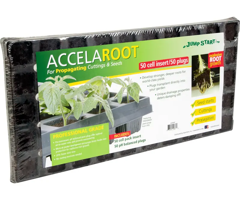 Accelaroot Starter Plugs W/50 Cell Insert 1