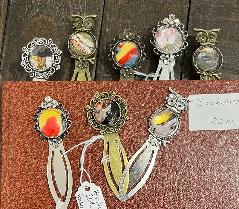 Acrylic Skin Bookmarks By Leslie Welfare 1
