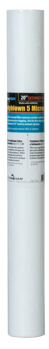 Active Aqua 20" Polyblown Sediment Filter 1