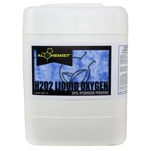 Alchemist H2o2 Liquid Oxygen 34% 5 Gallon 1