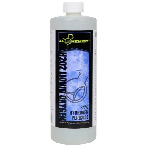 Alchemist H2o2 Liquid Oxygen 34% Quart (12/Cs) 1