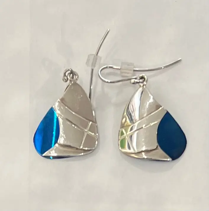 Arctic Blue Earrings 1