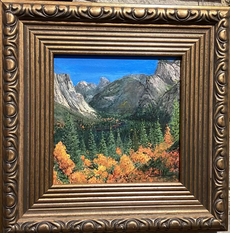 Aspen In The Valley - Original Art By David Hale 1