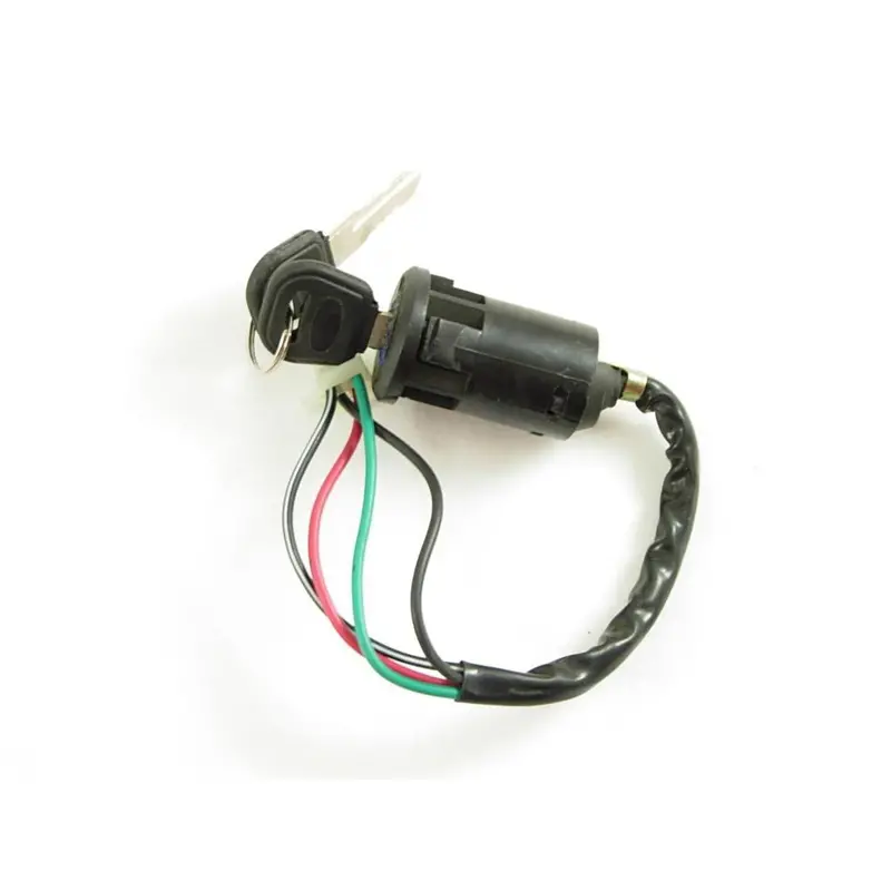 Atv Ignition Key Switch  4 Wire Male Plug  (Cheetah) 1
