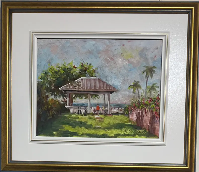 Beach Access Fmb - Original By Hazel Mckegney 1