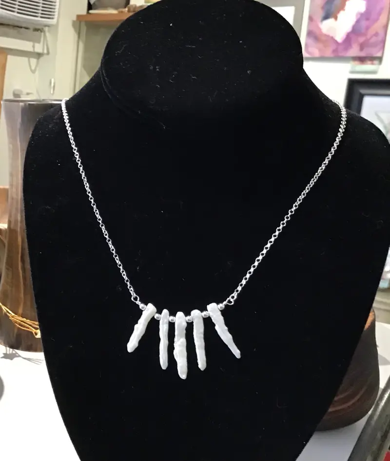 Biwa Pearl Necklace 1