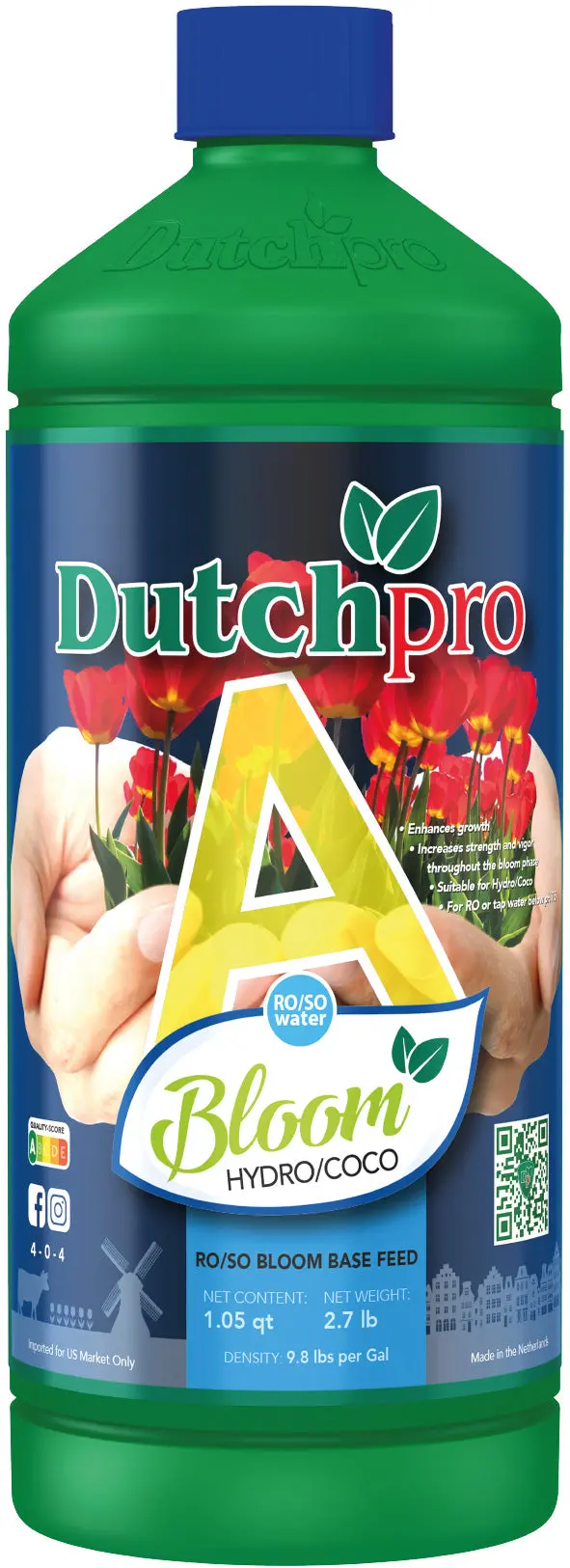 Bloom Hydro/Coco 1 Ltr Ro/So Water A 1