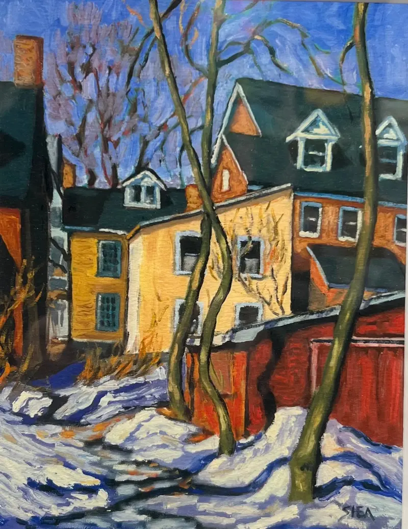 Carriage Lane 8 X 10 Print By Pat Shea 1