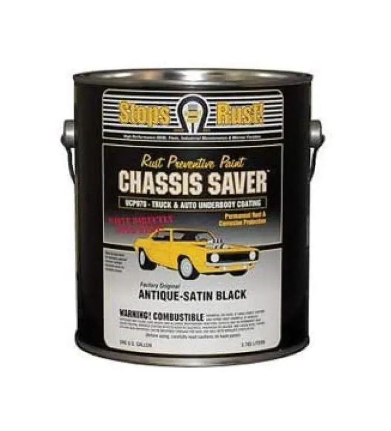 Chassis Saver Rust Preventative Paint Ucp970-01 Satin Black 1 Gallon 1