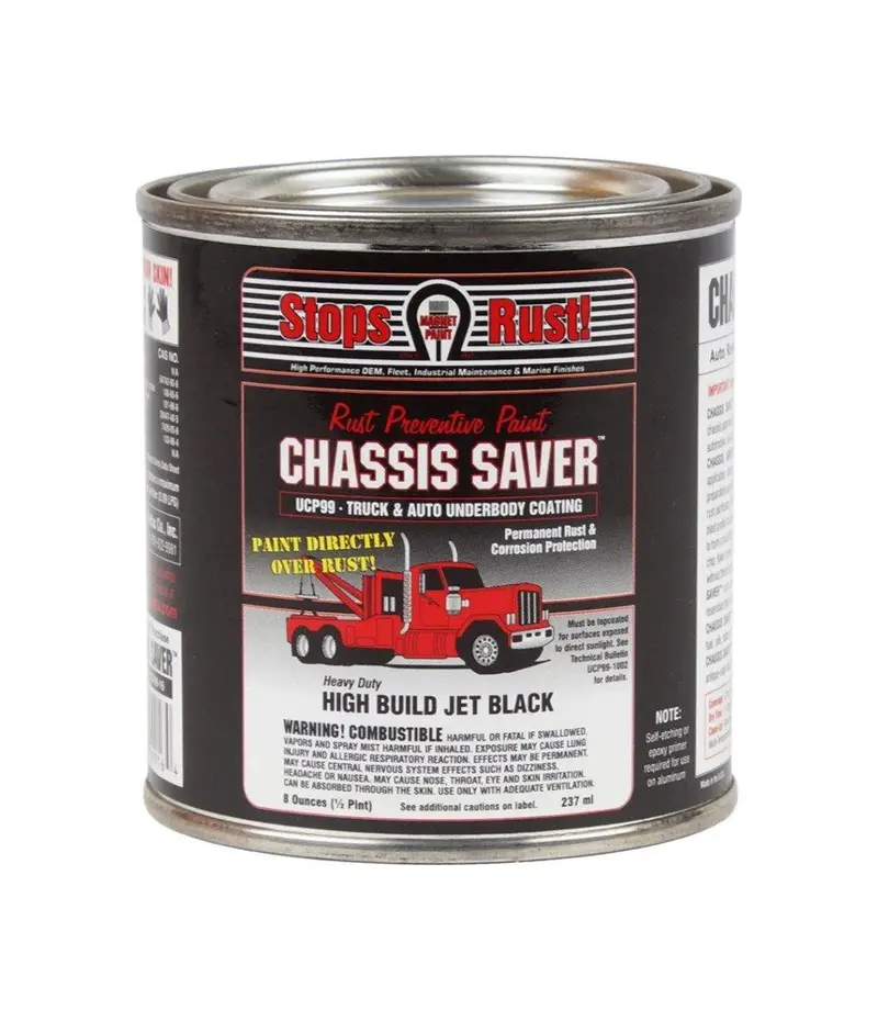 Chassis Saver Rust Preventative Paint Ucp99-16 High Solids Gloss Black 1/2 Pint 1