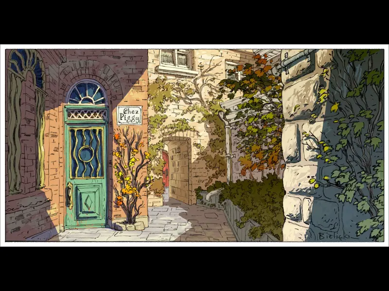 Chez Piggy Daylight Print By Piotr Bielicki (Copy) 1