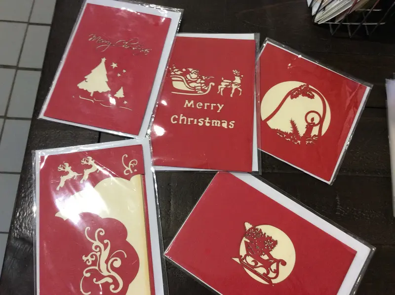 Christmas Pop-Up Card By Pablo (Small) 1