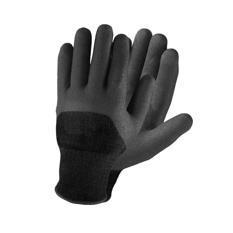 Cold Weather Insulated Nitrile Dipped Work Gloves 1