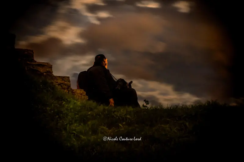 Contemplation - Framed Canvas 18 X 12 Inches 1