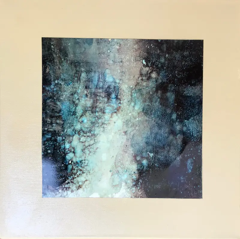 Cosmic - Original Painting By Leslie Welfare 1