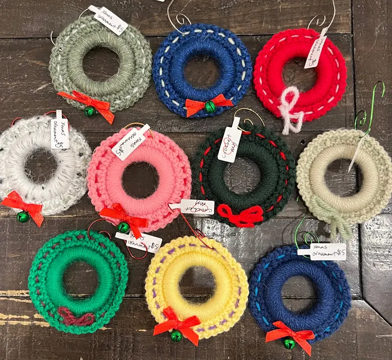 Crochet My Heart Christmas Ornaments 1
