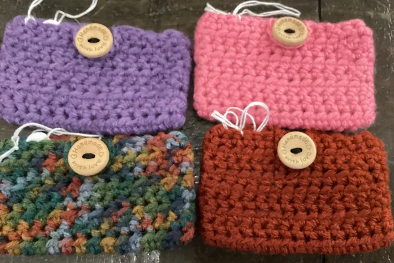 Crochet My Heart Gift Card Holder 1