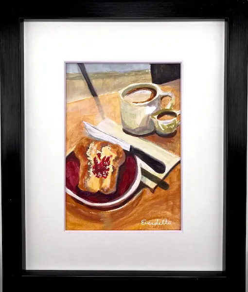 Cruffin At Sens Cafe - Original By Everdello (Joanne Stanbridge) 1