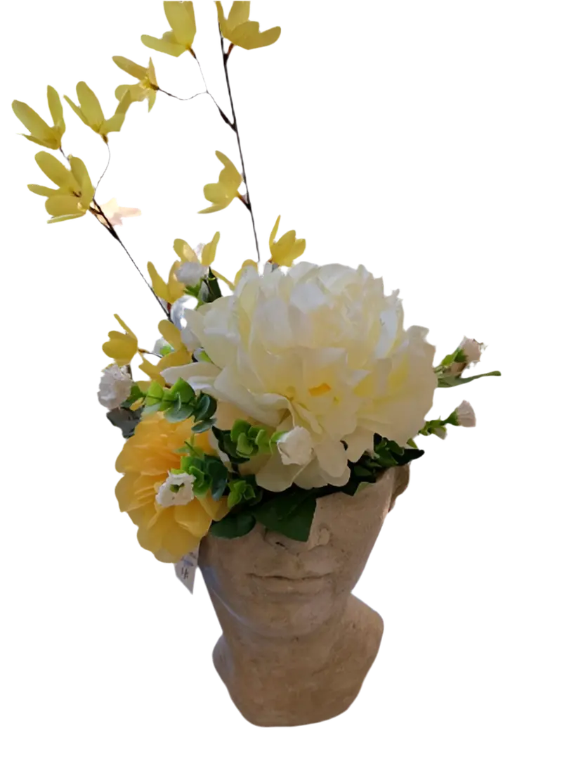 David - Sculptural Table Top Planter By Concrete Design Studio 1