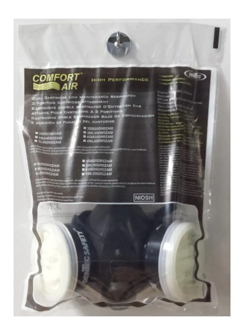 Dentec Safety 4Ml20dn5zam Comfort Air Ov/N95 Respirator With 400 Series Elastomeric Mask 1