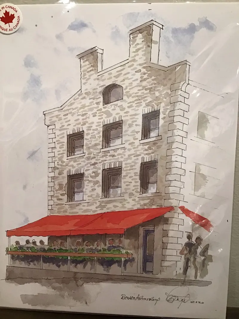 Dianne’S Fish Shack Print By Richard Armstrong 2