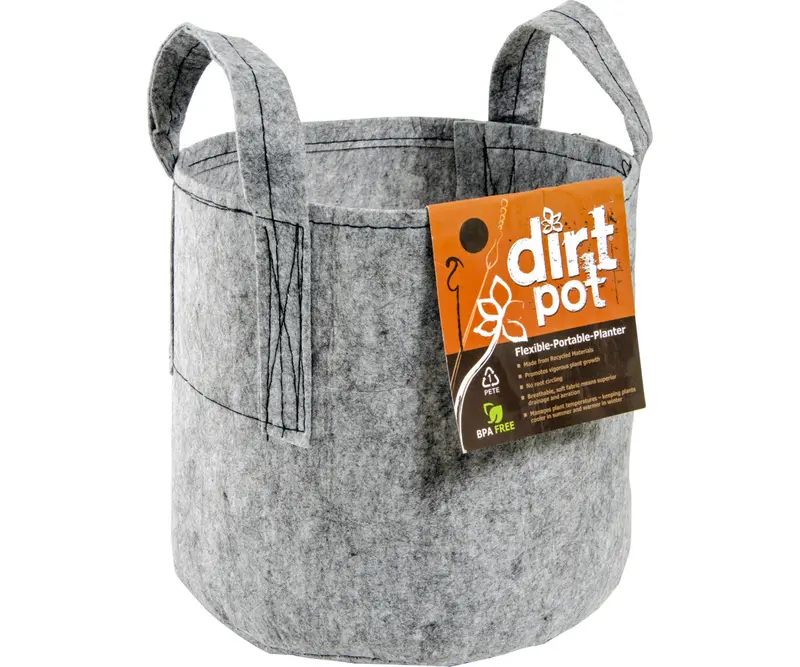 Dirt Pot 300 Gal W/Handle (6/Cs) 1