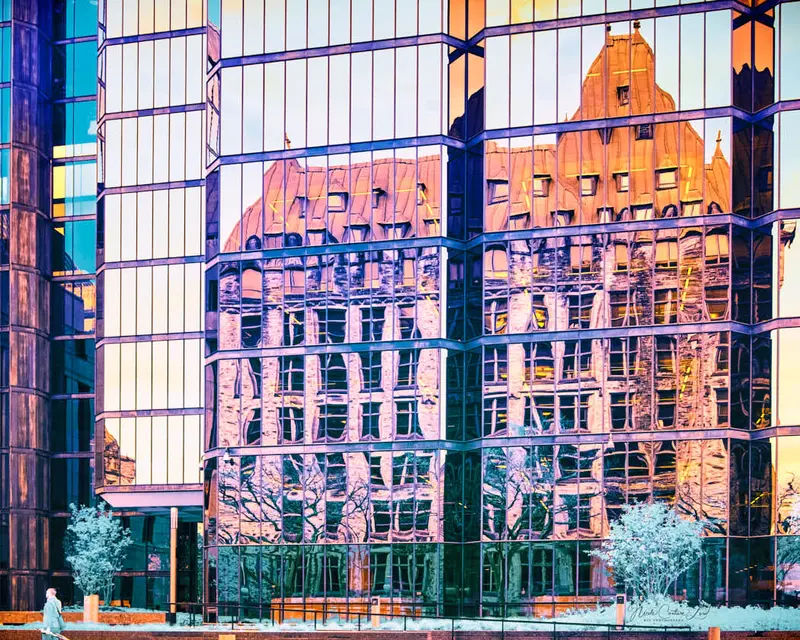 Distorted View Of Parliament - 8X10 Inch Print 1