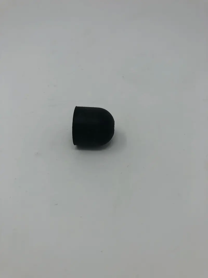 Domed Rubber Windshield Bumper - 1" 1