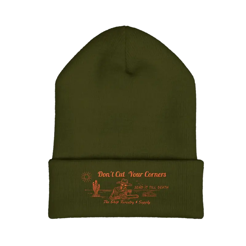 Don't Cut Corners Beanie 1