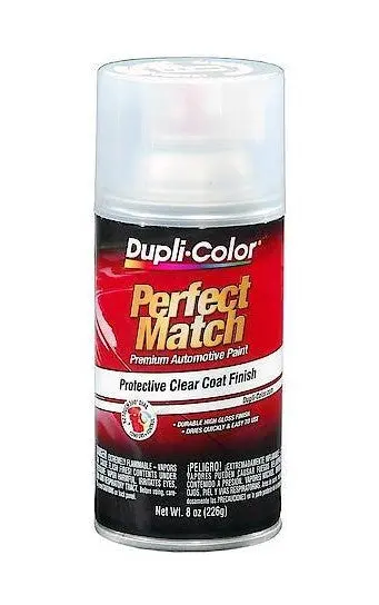 Duplicolor Bcl0125 Perfect Match Clear Top Coat 8Oz. 1