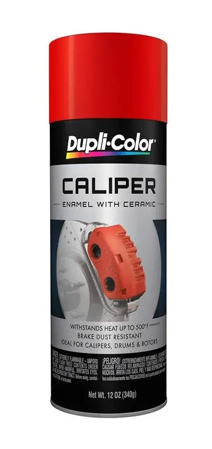 Duplicolor Bcp100 Caliper Paint With Ceramic Red 12Oz. 1