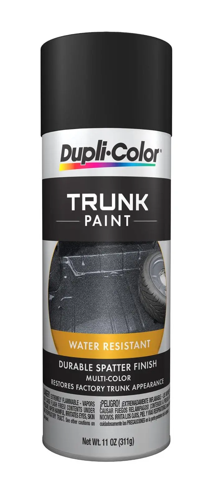 Duplicolor Tsp102 Trunk Paint Black/Aqua Textured Aerosol 11Oz. 1