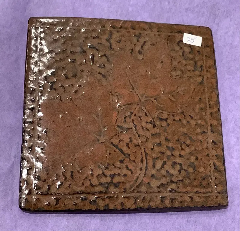 Earth Tones Ceramic Trivets By Peggy Davidson 1