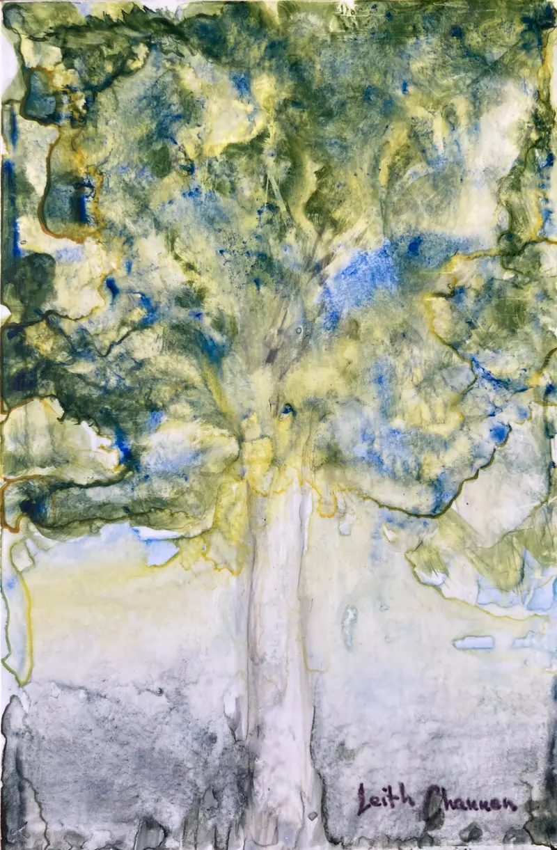 Effervescent In Spring - Original Painting By Leith Channen 1