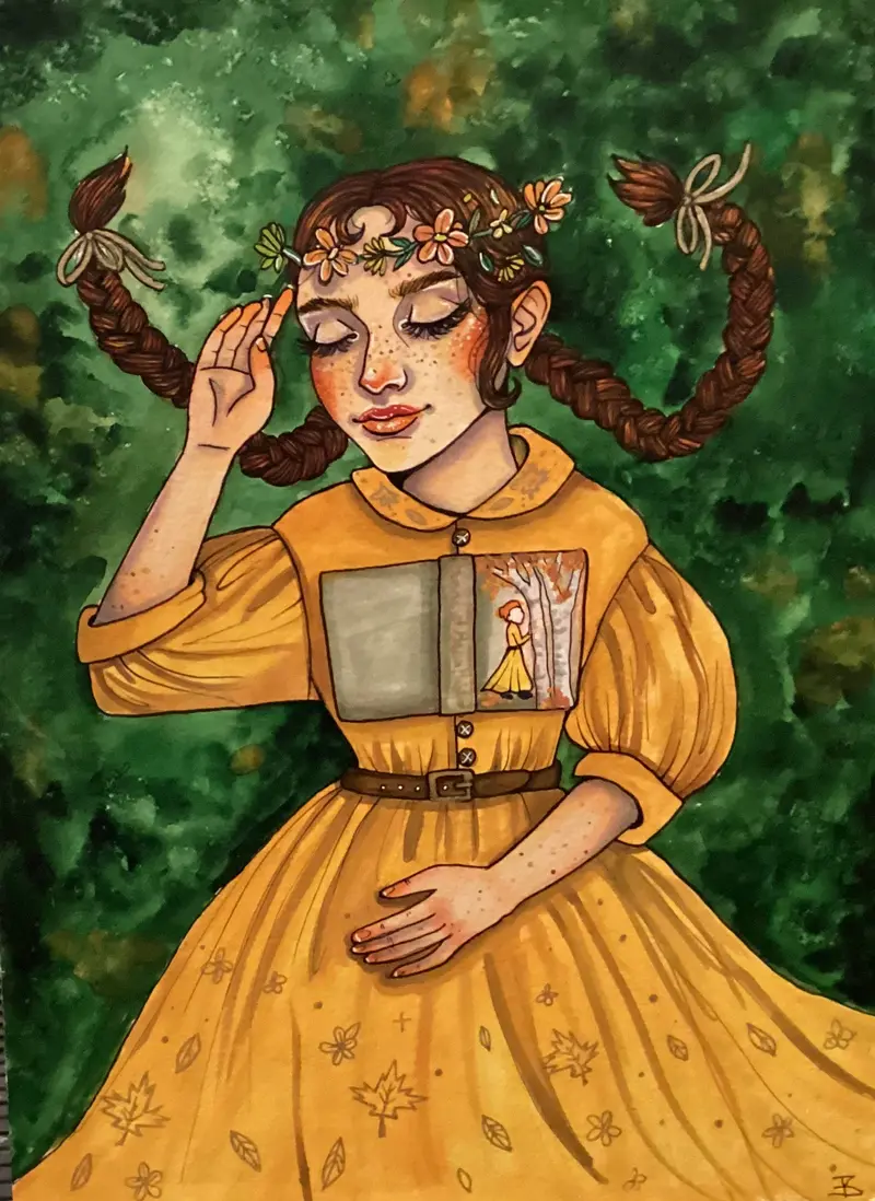 Fall In Avonlea - Original Painting By Kyla Mayne 1