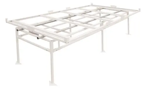 Fast Fit Rolling Bench Tray Stand 4 Ft X 8 Ft (2 Boxes) 1