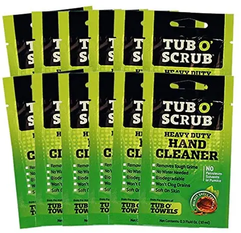 Federal Process Ts01 Tub O’ Scrub Heavy Duty Hand Cleaner 0.3 Oz Single Pack 1