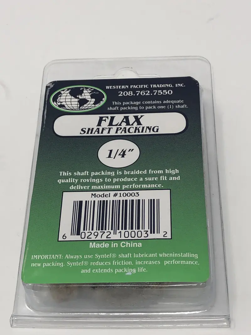 Flax Packing - 1/4" X 2' 1
