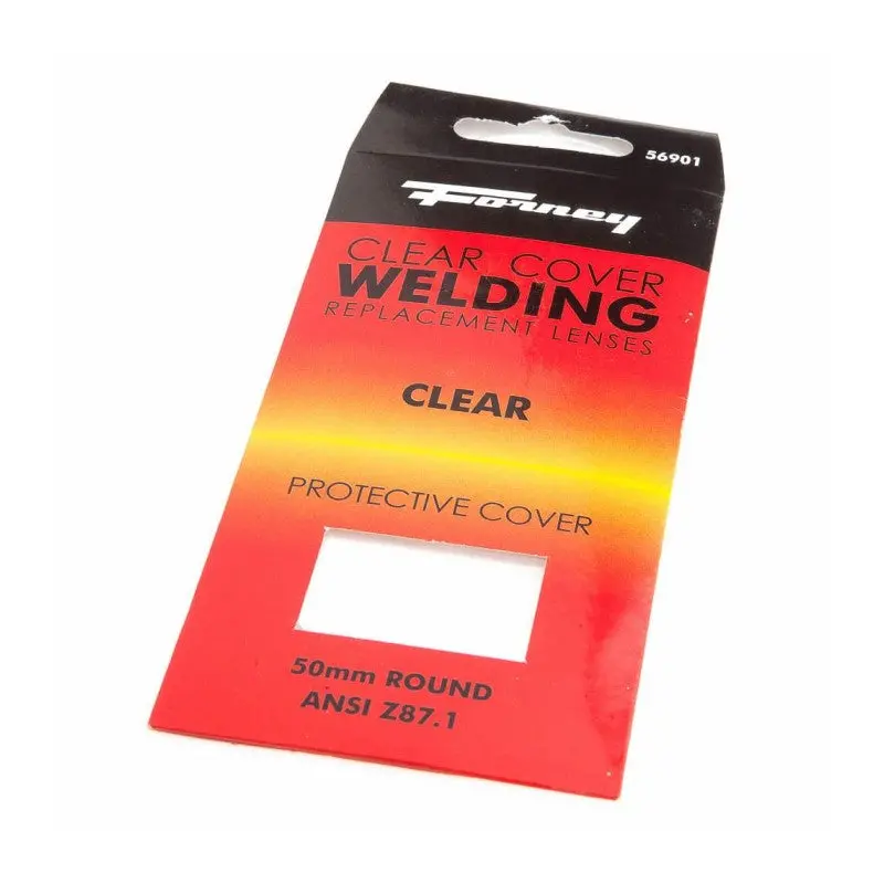Forney 56901 Replacement Lens, 50 Mm Round, Clear, Shade #5 1