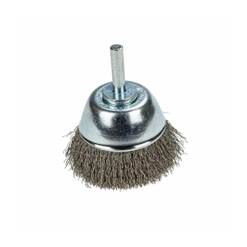 Forney 60006 Command Pro Cup Brush Crimped, 2-1/2" X .008" X 1/4" Shank 1