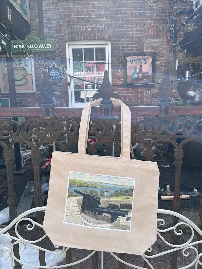 Fort Henry Vista - Zippered Tote Bag 1
